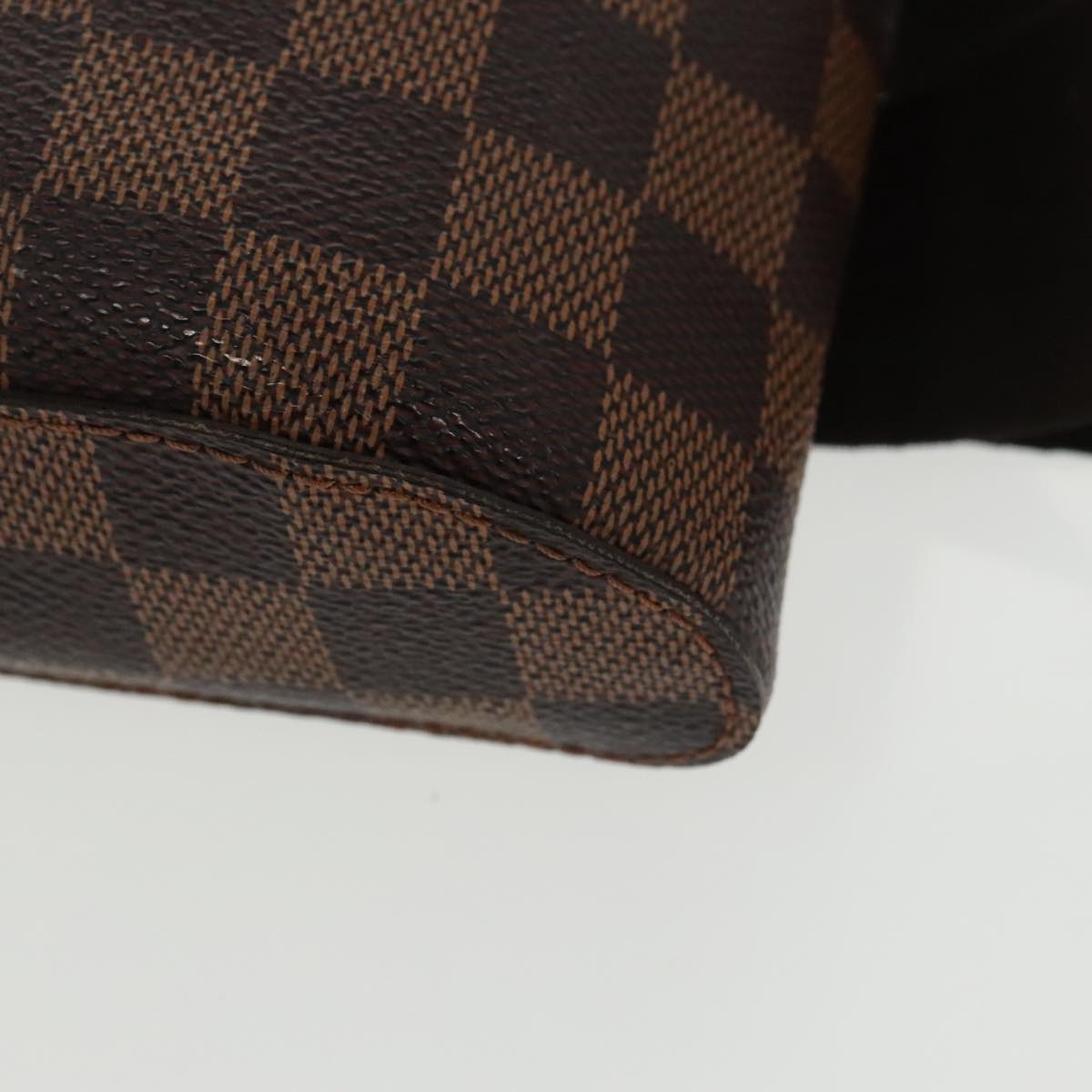 Louis Vuitton Geronimos Brown Canvas Shoulder Bag