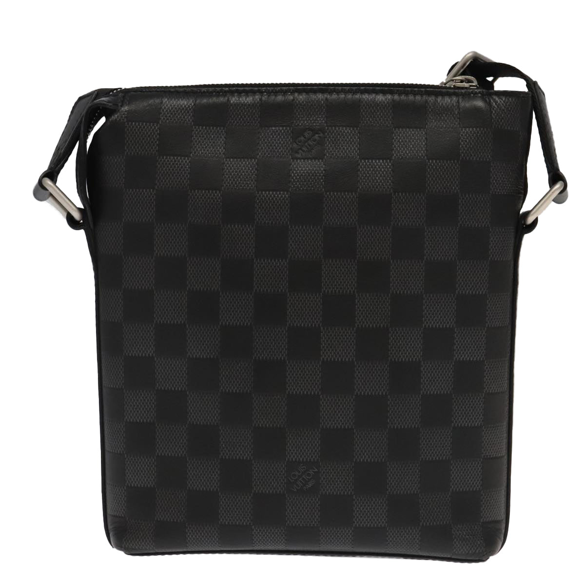Louis Vuitton Discovery Black Leather Shoulder Bag