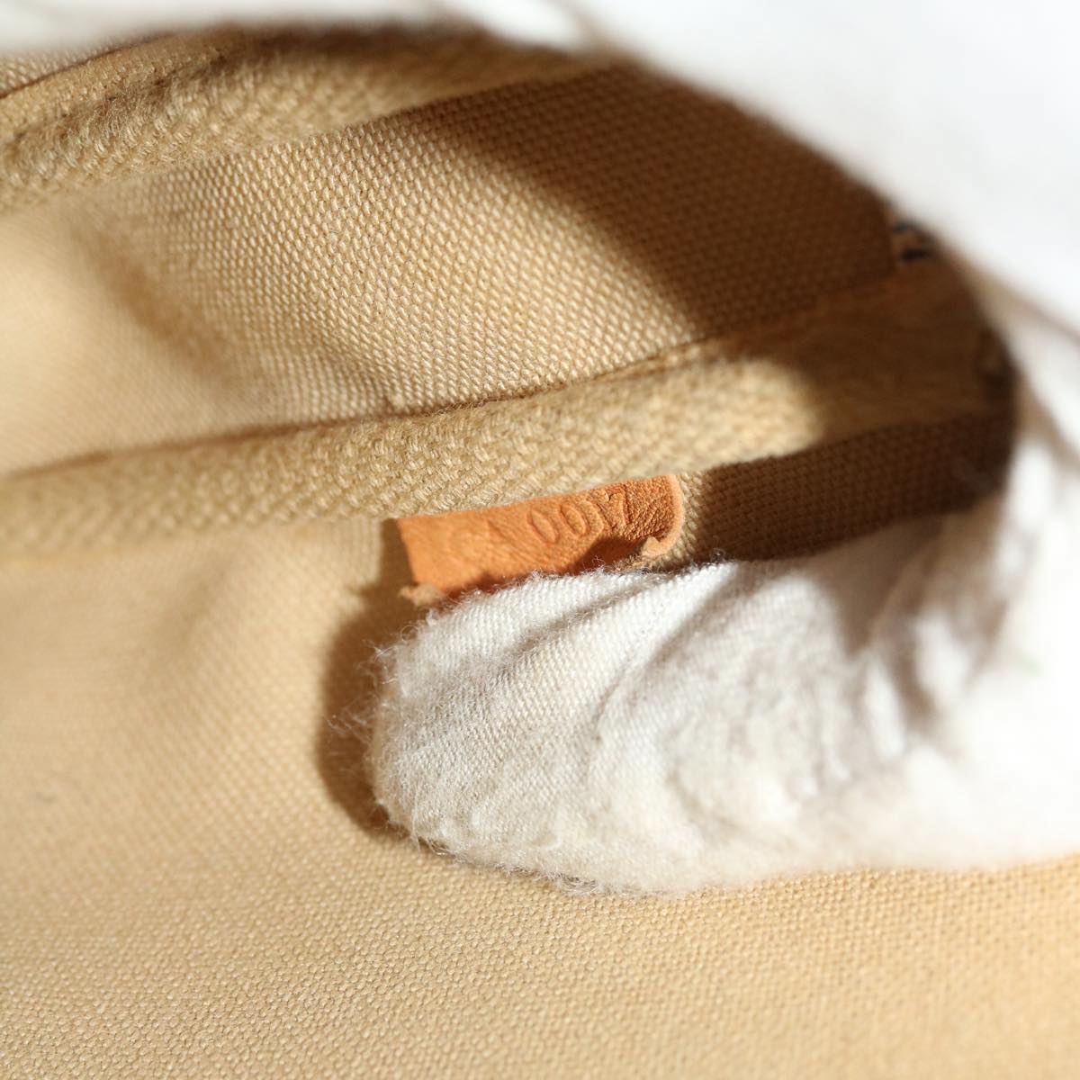 Louis Vuitton Pochette Accessoires White Canvas Clutch Bag