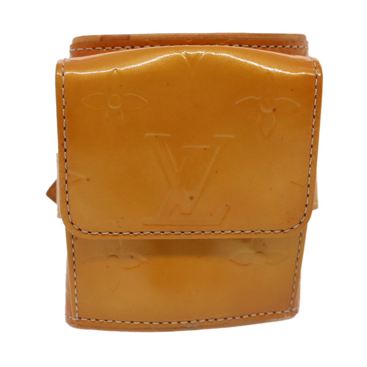 Louis Vuitton Lafayette Street Beige Patent Leather Wallet