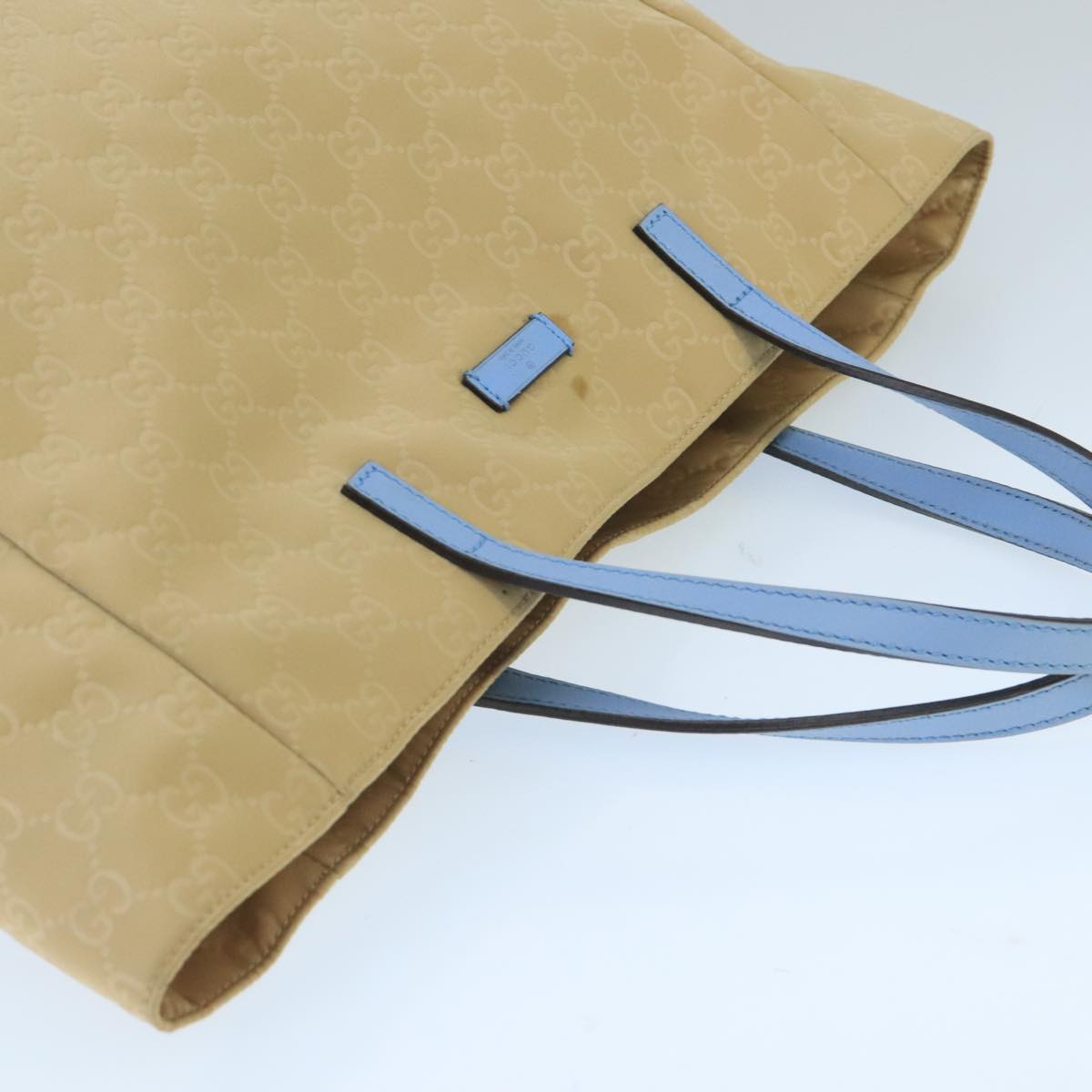 Gucci Beige Canvas Tote Bag