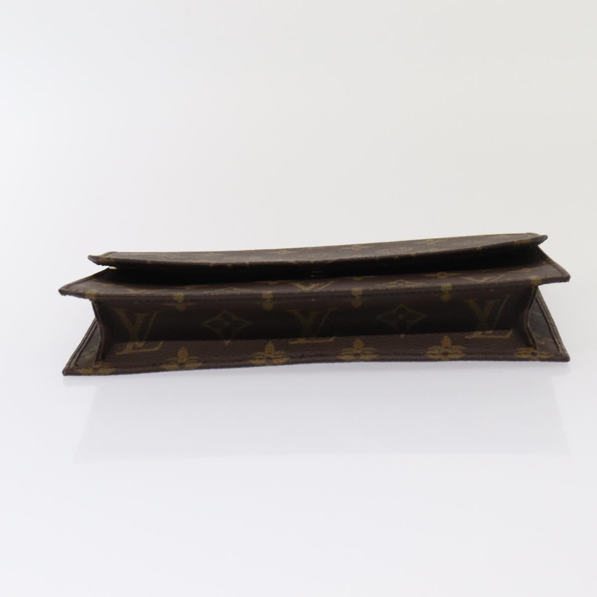 Louis Vuitton Pochette Rabat Brown Canvas Clutch Bag