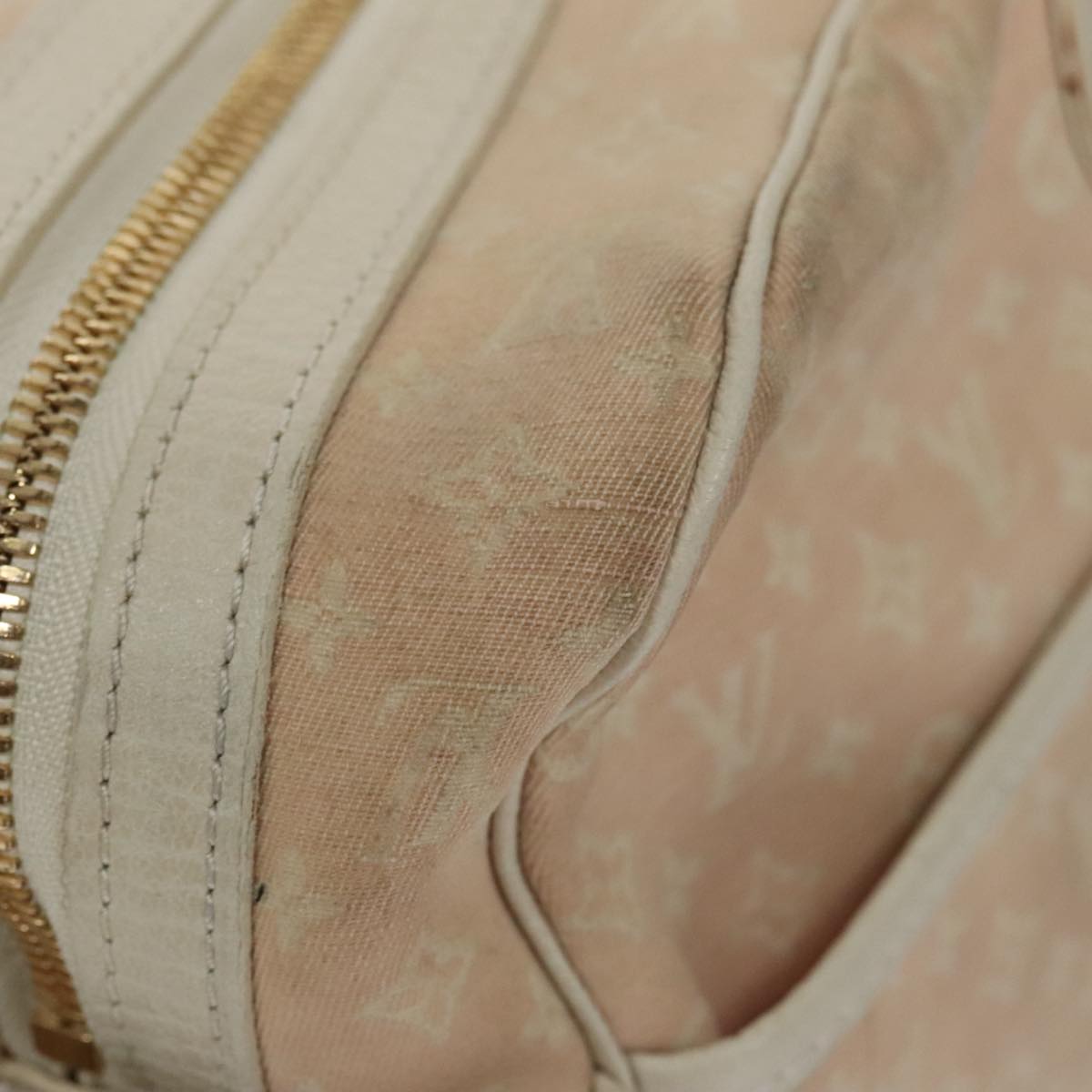 Louis Vuitton Mini Lin Pink Canvas Shoulder Bag