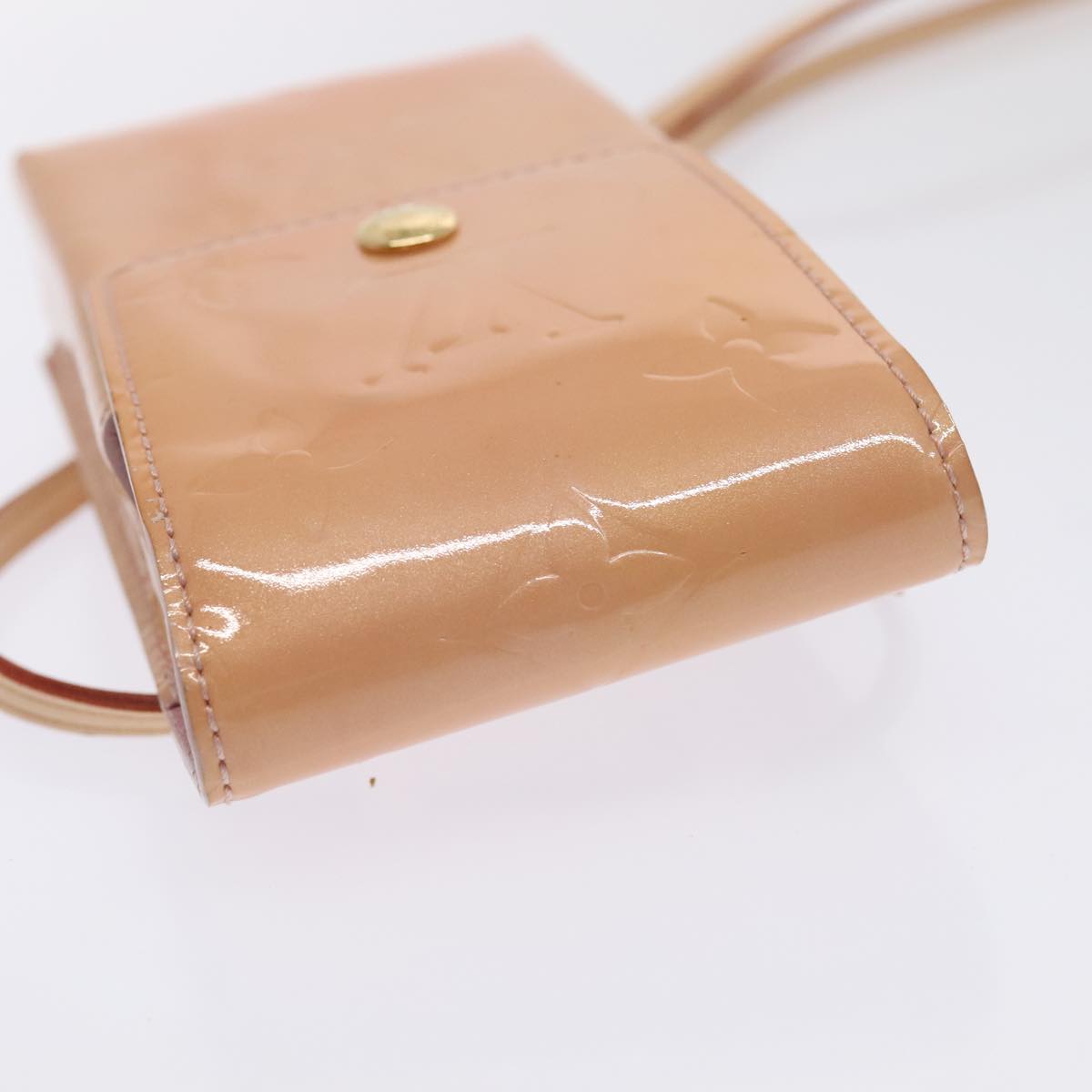 Louis Vuitton Etuit À Cigarettes Pink Patent Leather Wallet