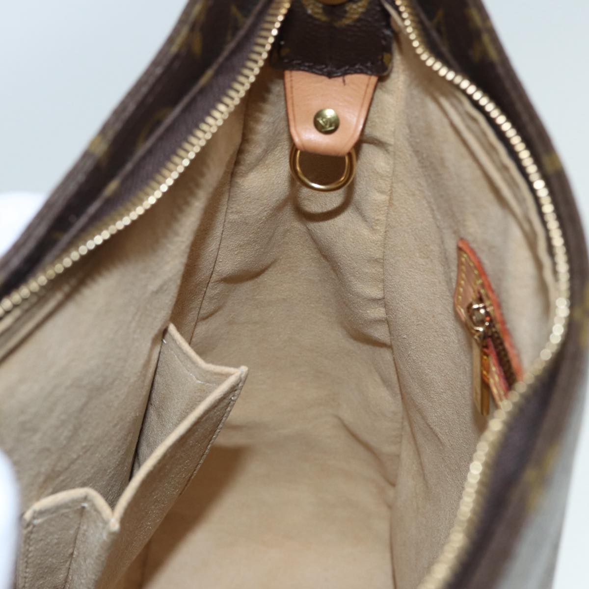 Louis Vuitton Looping Gm Brown Canvas Shoulder Bag