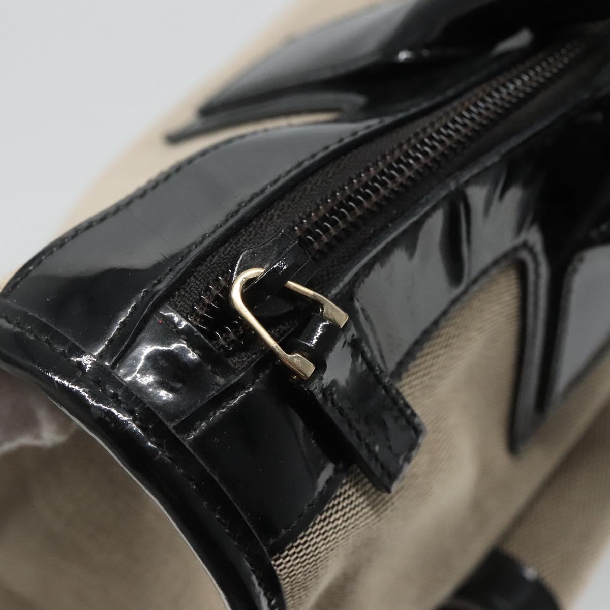 Gucci Grey Canvas Handbag