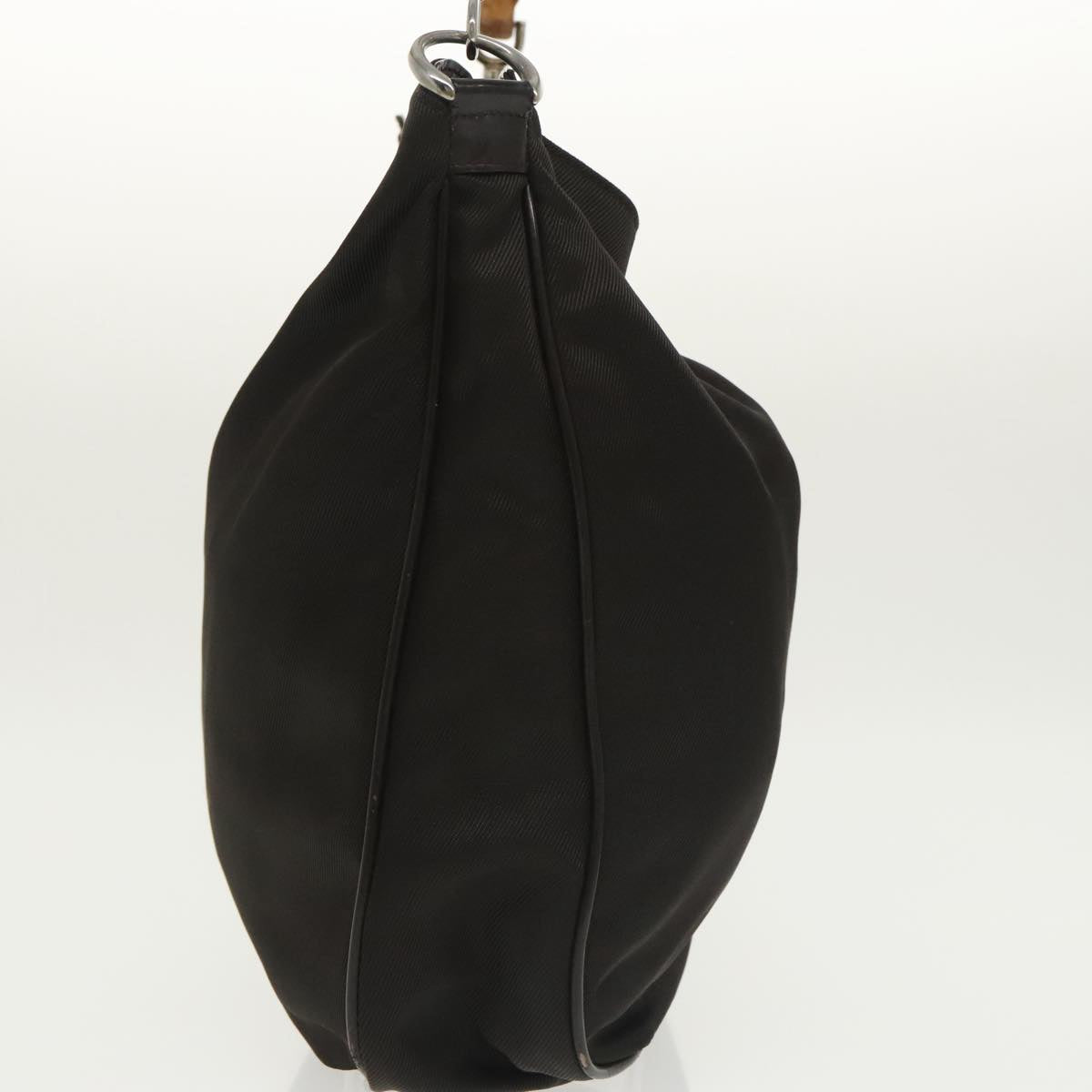 Gucci Bamboo Black Synthetic Handbag