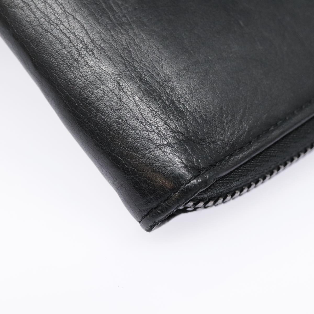 Louis Vuitton Zippy Wallet Vertical Black Leather Wallet