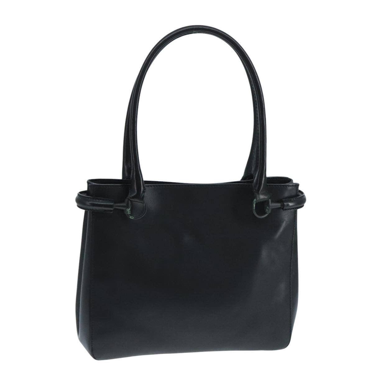 Gucci Horsebit Black Leather Handbag