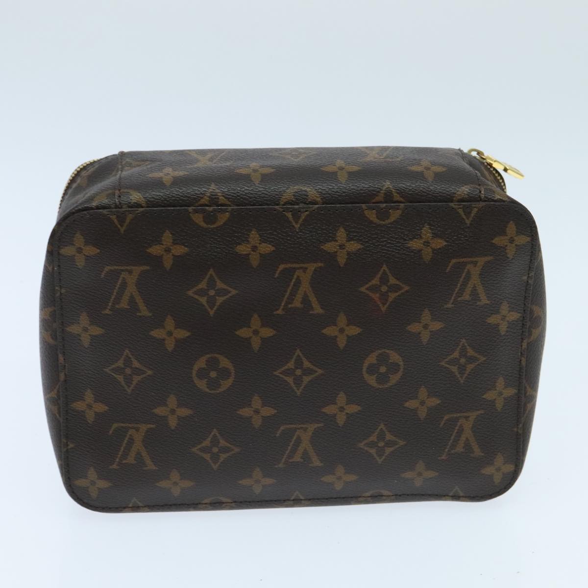 Louis Vuitton Cube Brown Canvas Clutch Bag