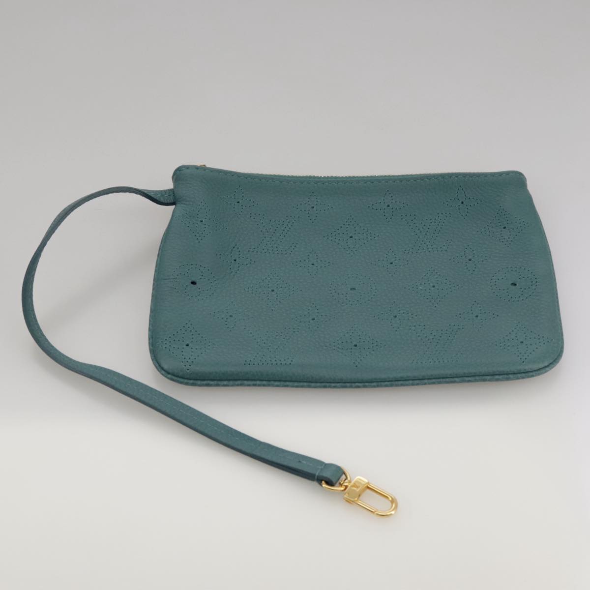 Louis Vuitton Selene Blue Leather Shoulder Bag