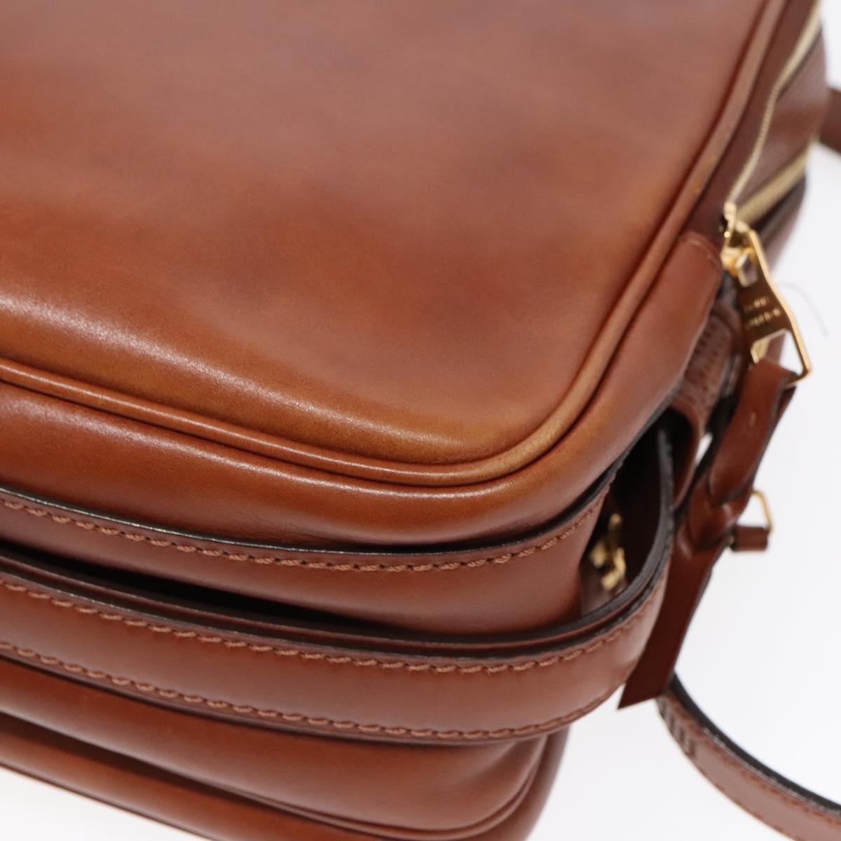 Louis Vuitton Trotteur Brown Leather Shoulder Bag