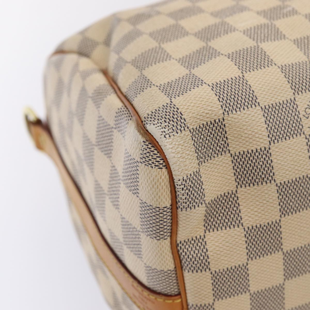 Louis Vuitton Speedy Bandoulière 30 White Canvas Handbag