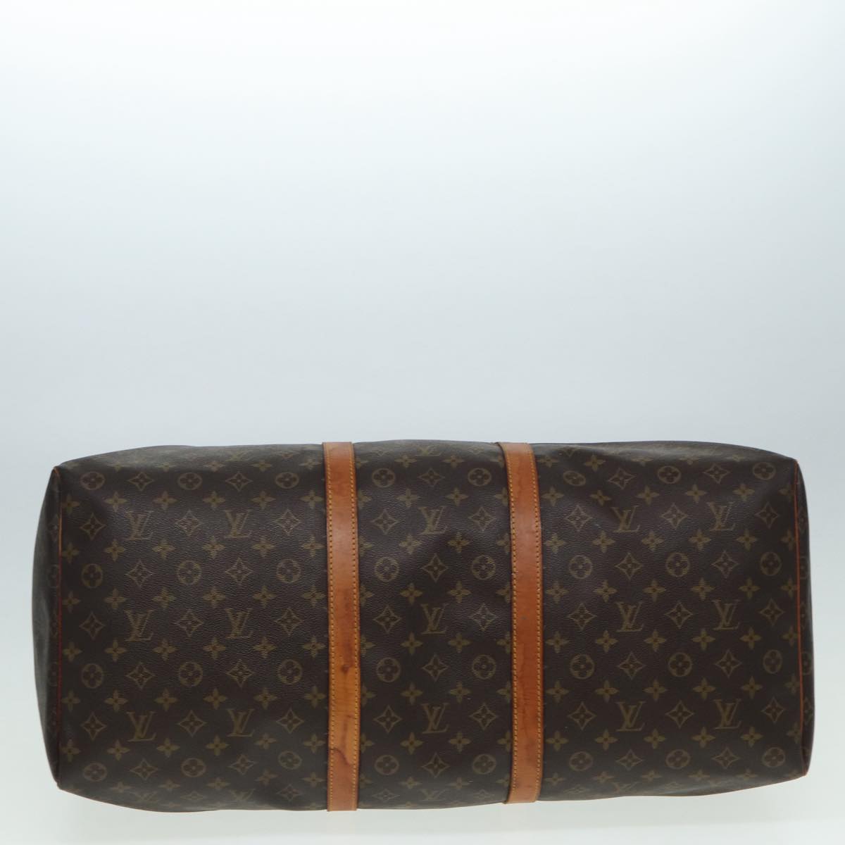 Louis Vuitton Keepall 60 Brown Canvas Travel Bag
