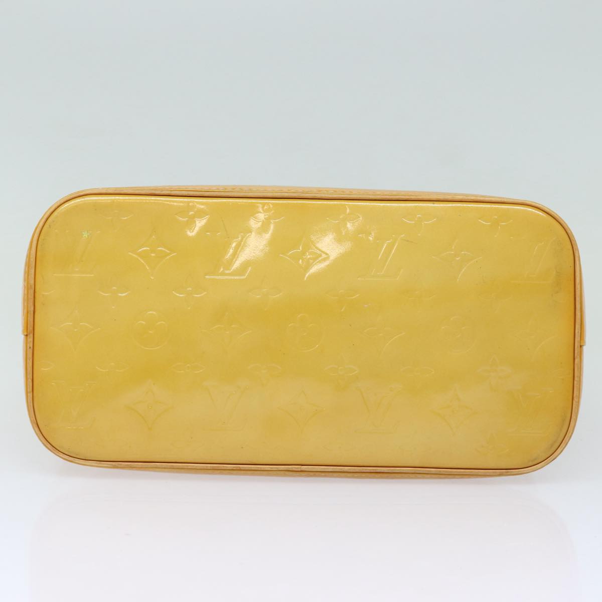 Louis Vuitton Houston Beige Patent Leather Handbag