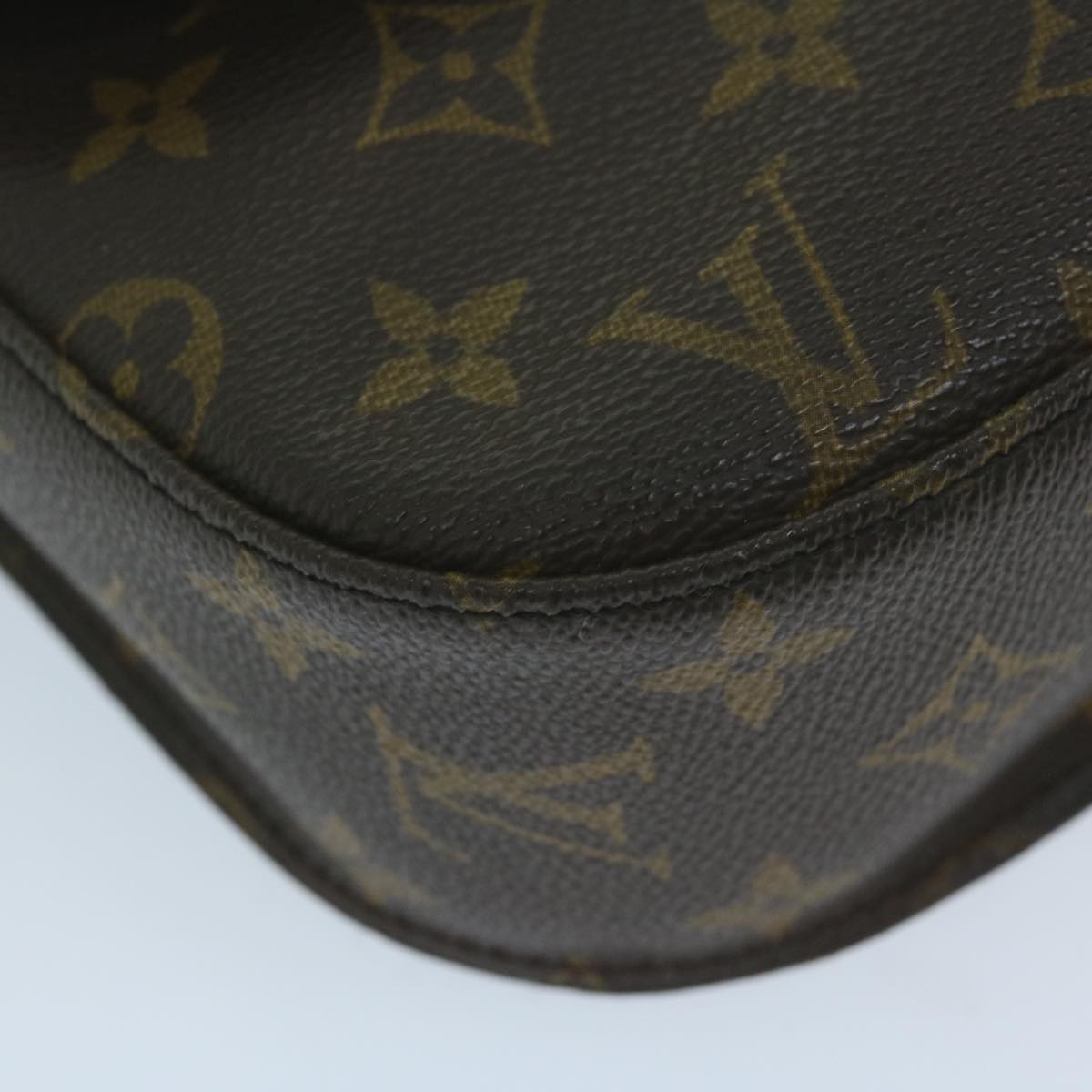 Louis Vuitton Saint Cloud Brown Canvas Shoulder Bag