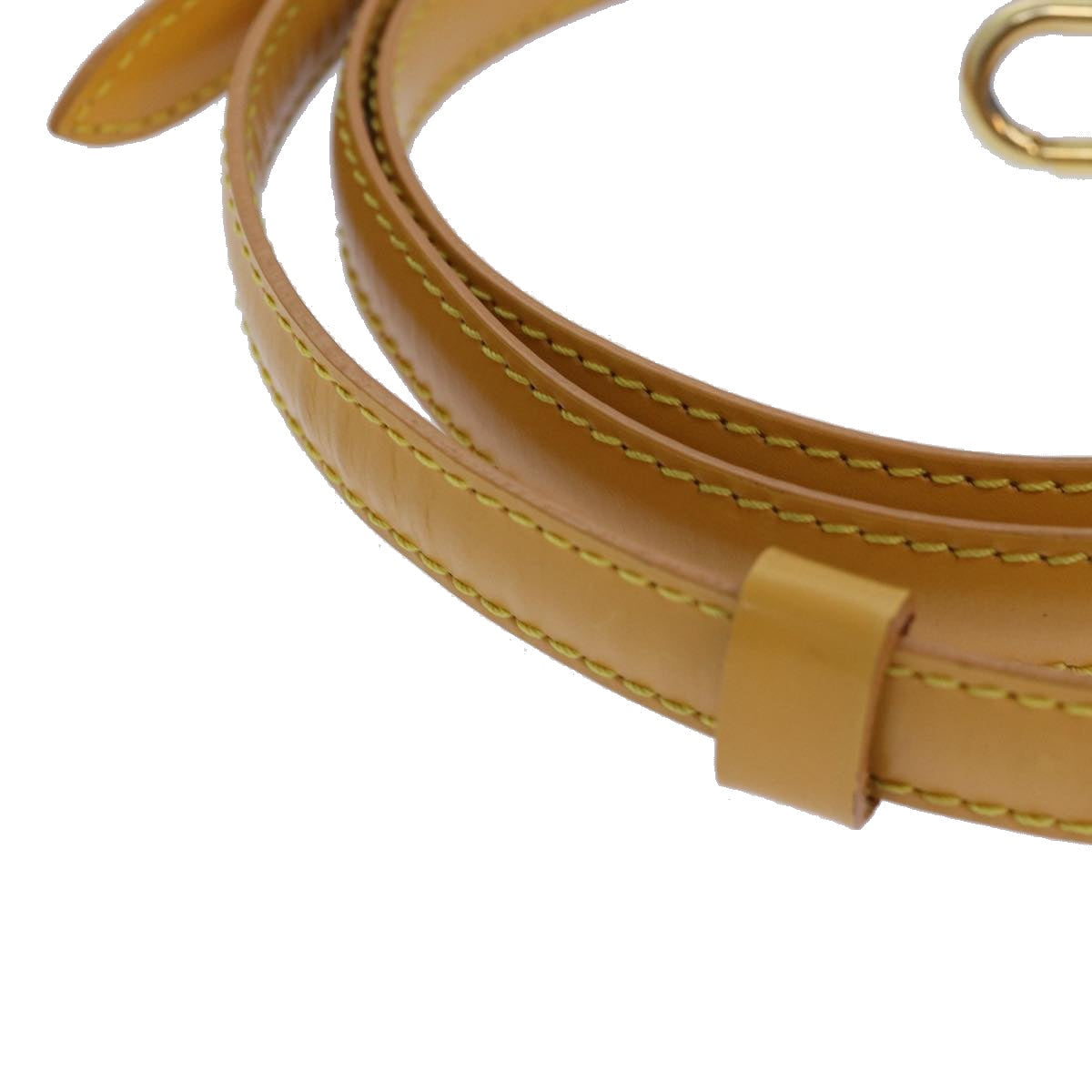 Louis Vuitton Shoulder Strap Camel Leather Bag Jewelry