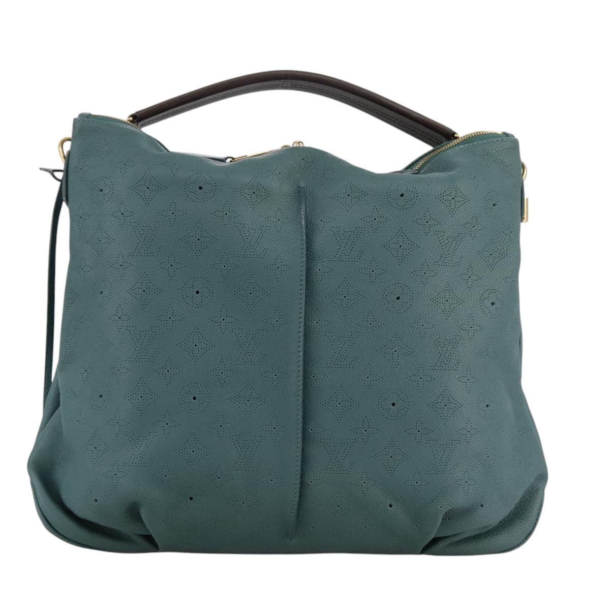 Louis Vuitton Selene Blue Leather Shoulder Bag