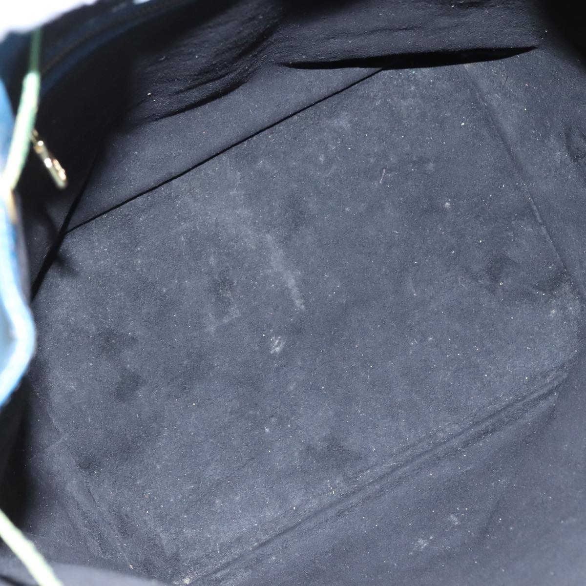 Louis Vuitton Noe Blue Leather Shoulder Bag