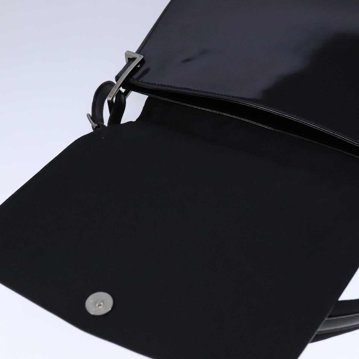 Gucci Black Leather Shoulder Bag