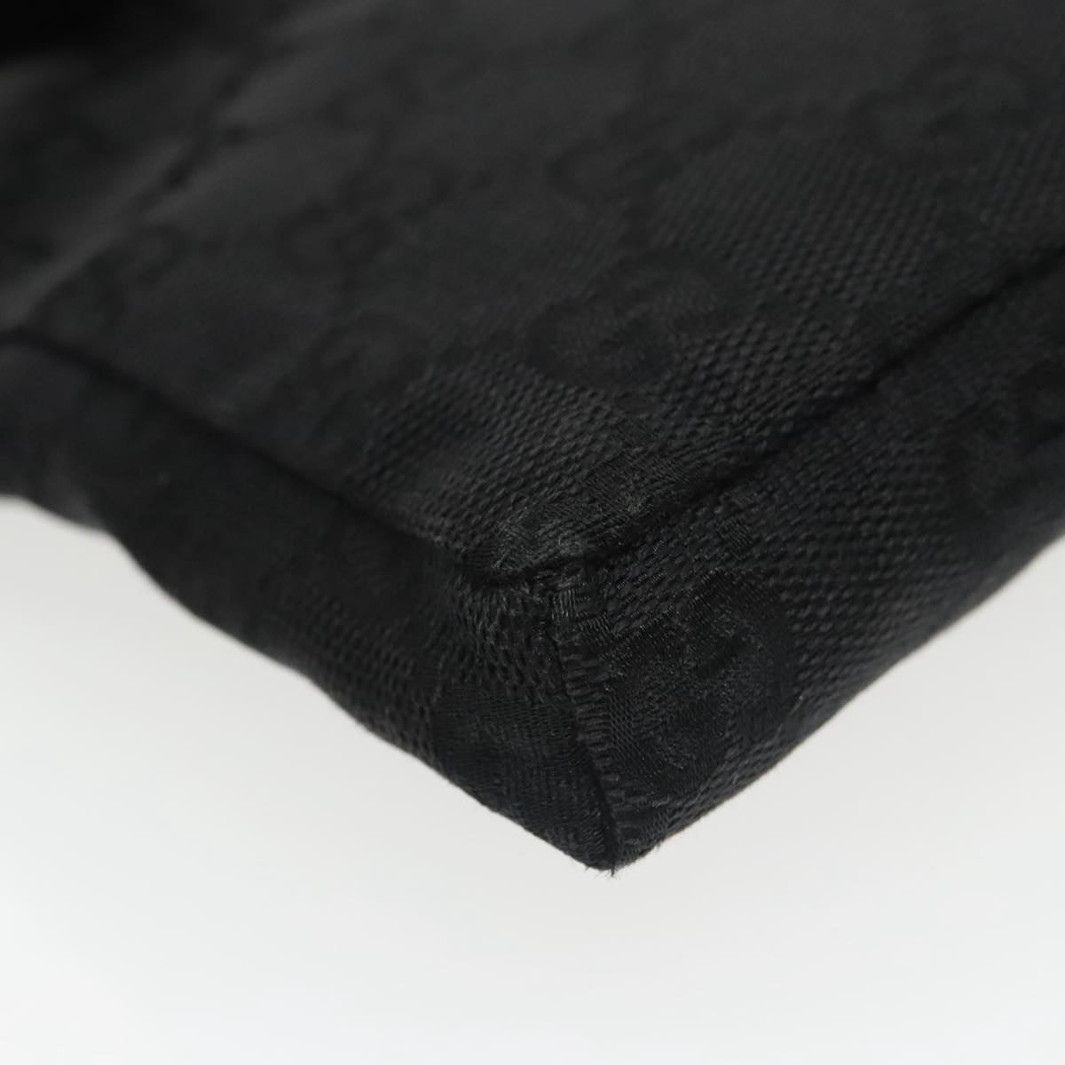 Gucci Belt Bag Black Canvas Shoulder Bag
