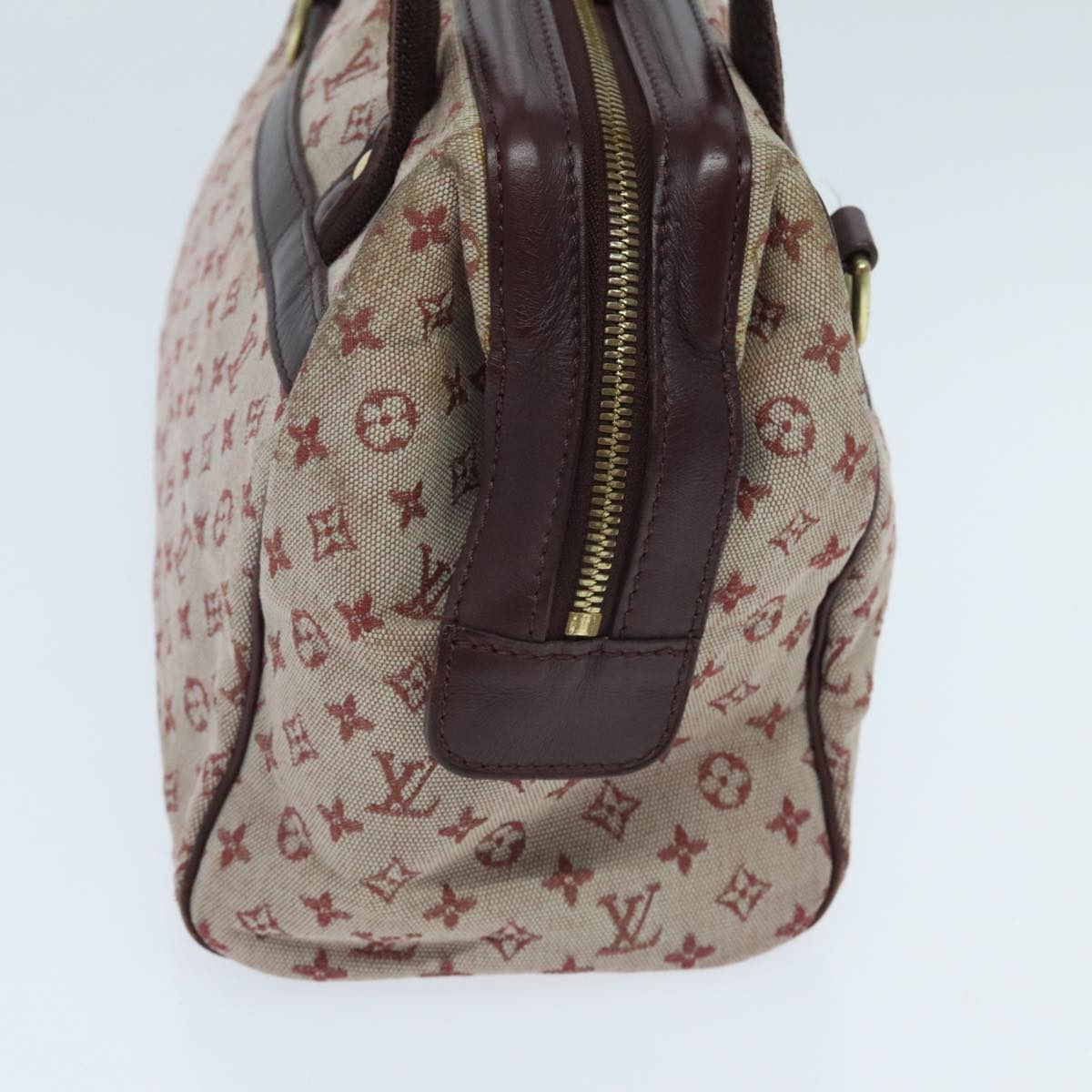 Louis Vuitton Josephine Red Canvas Handbag