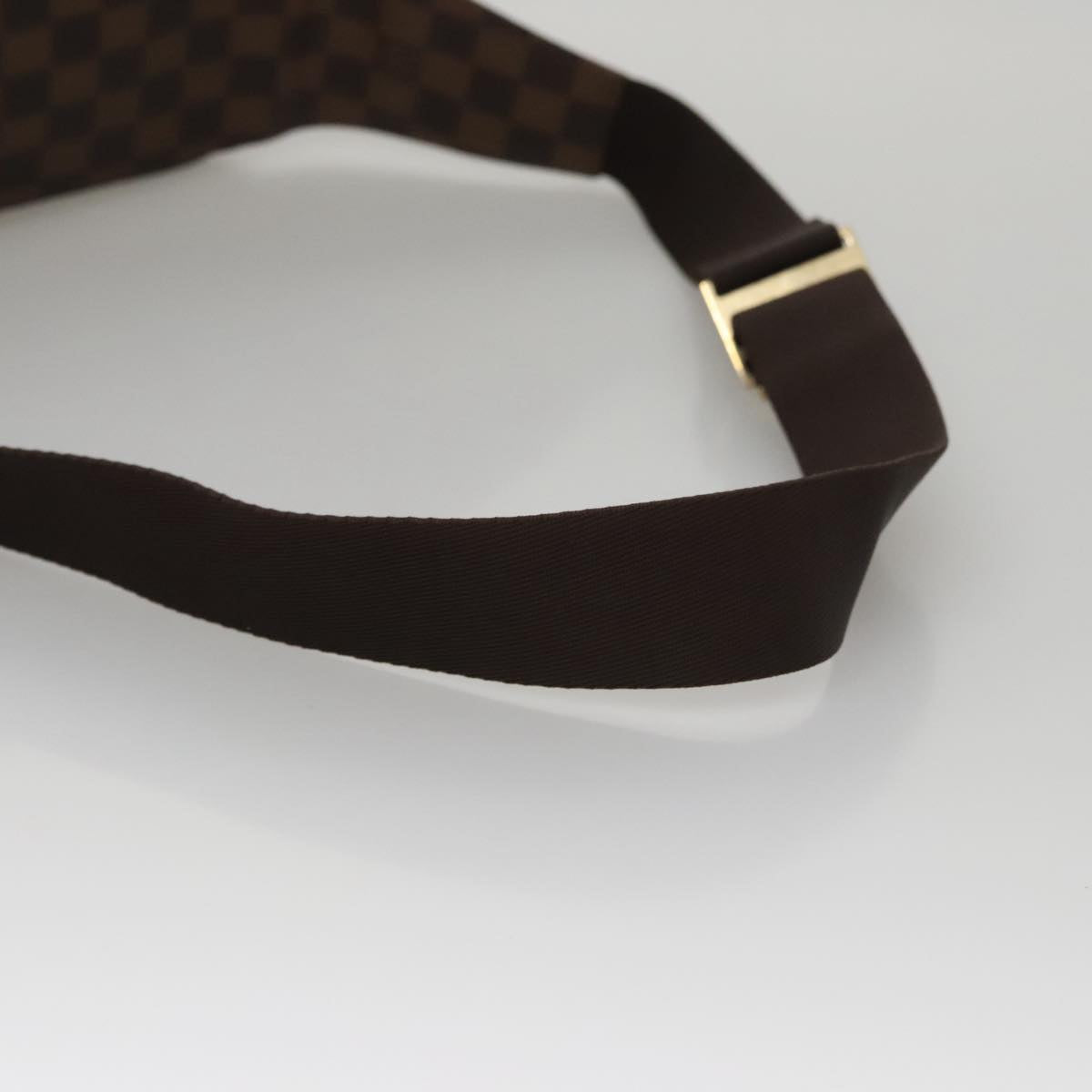 Louis Vuitton Geronimos Brown Canvas Shoulder Bag