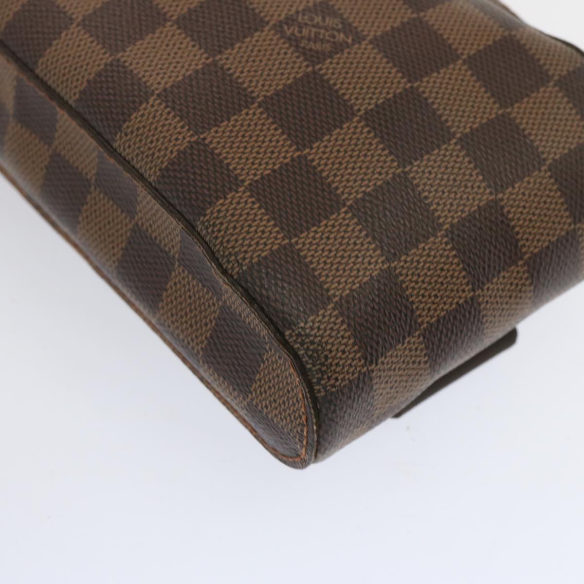Louis Vuitton Geronimos Brown Canvas Shoulder Bag