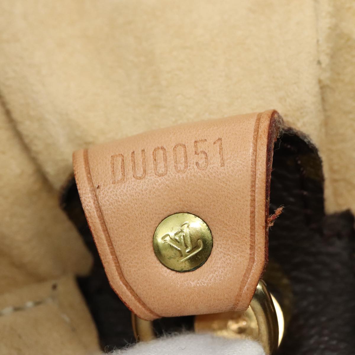 Louis Vuitton Looping Gm Brown Canvas Shoulder Bag