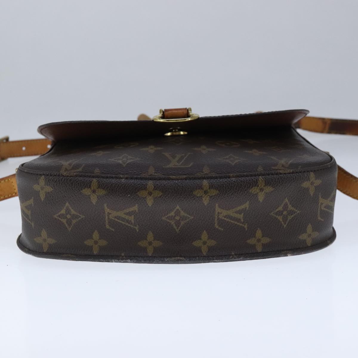 Louis Vuitton Saint Cloud Brown Canvas Shoulder Bag