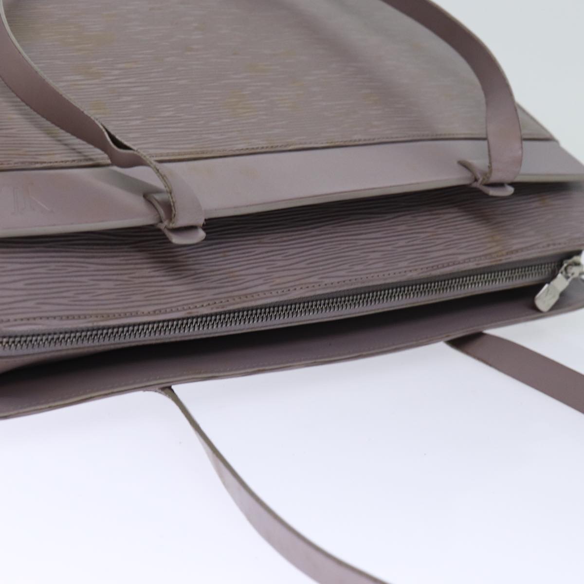 Louis Vuitton Croisette Purple Leather Tote Bag