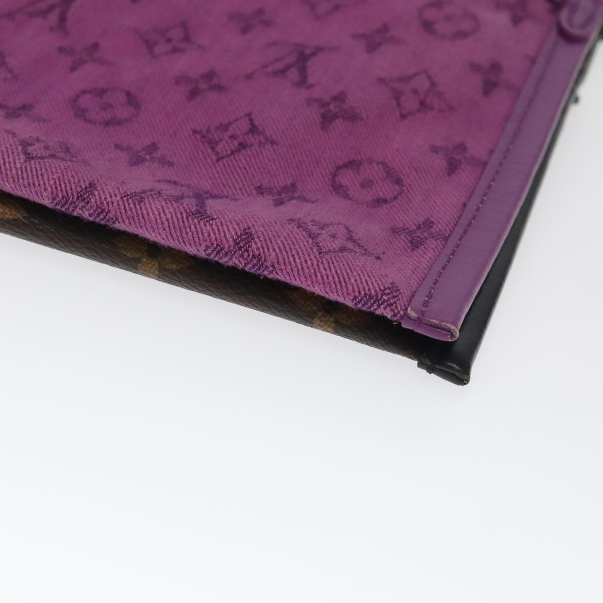 Louis Vuitton Flat Messenger Brown Canvas Shoulder Bag