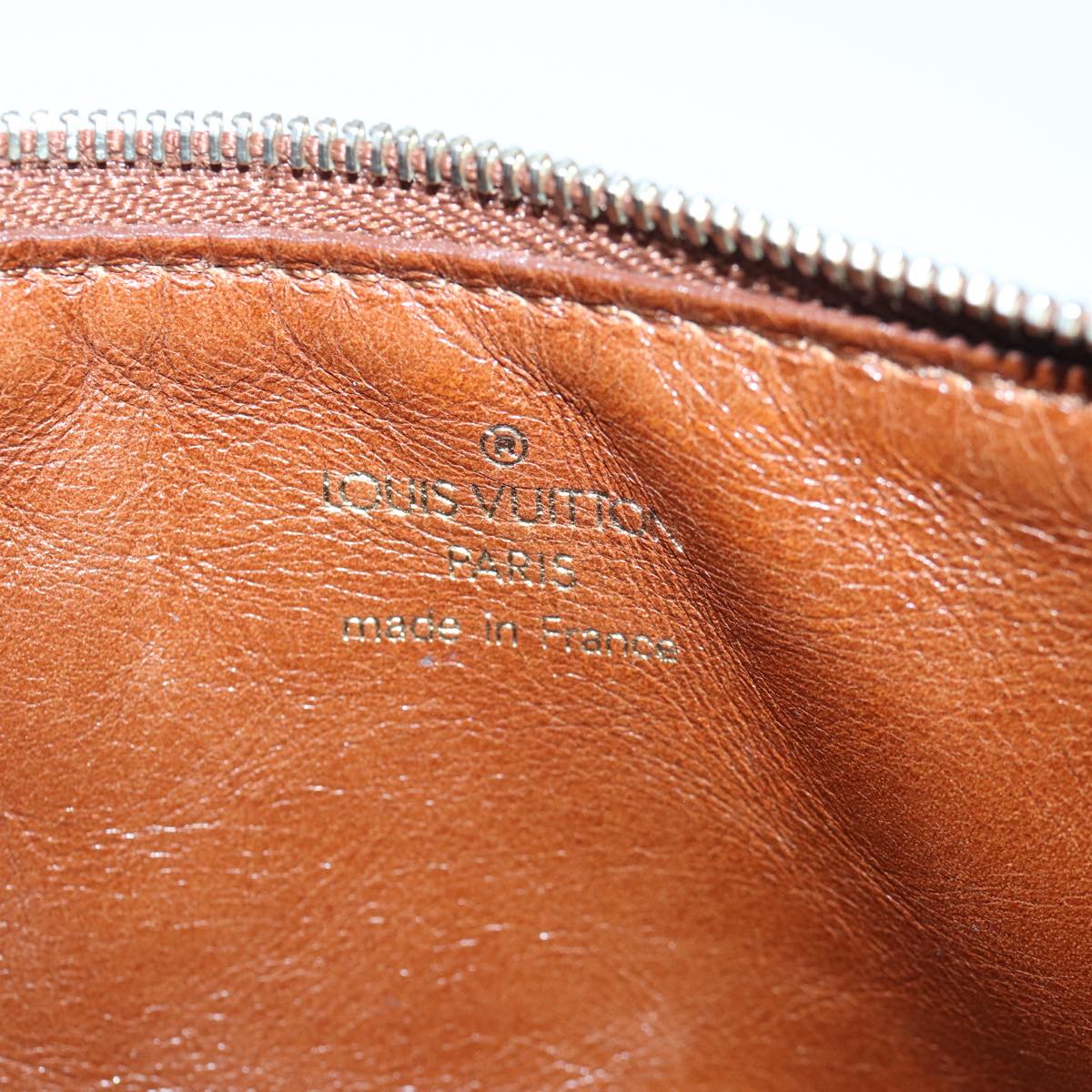 Louis Vuitton Pochette Plat Brown Leather Wallet
