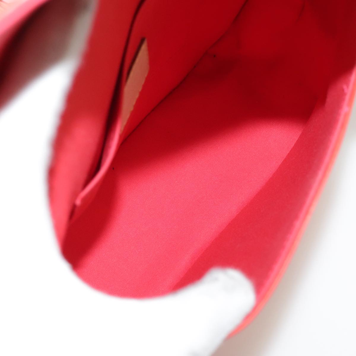 Louis Vuitton Bellflower Red Patent Leather Shoulder Bag