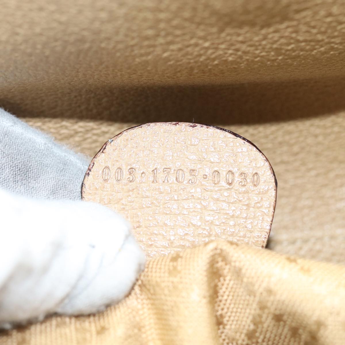 Gucci Bamboo Beige Suede Backpack Bag