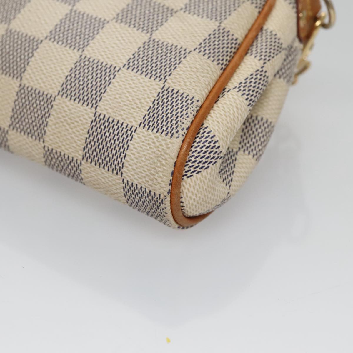 Louis Vuitton Eva White Canvas Shoulder Bag