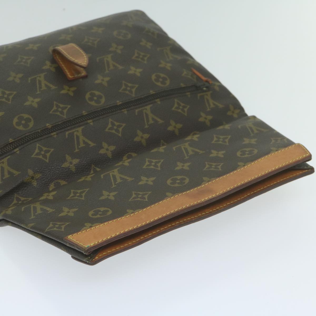 Louis Vuitton Pochette Brown Canvas Clutch Bag