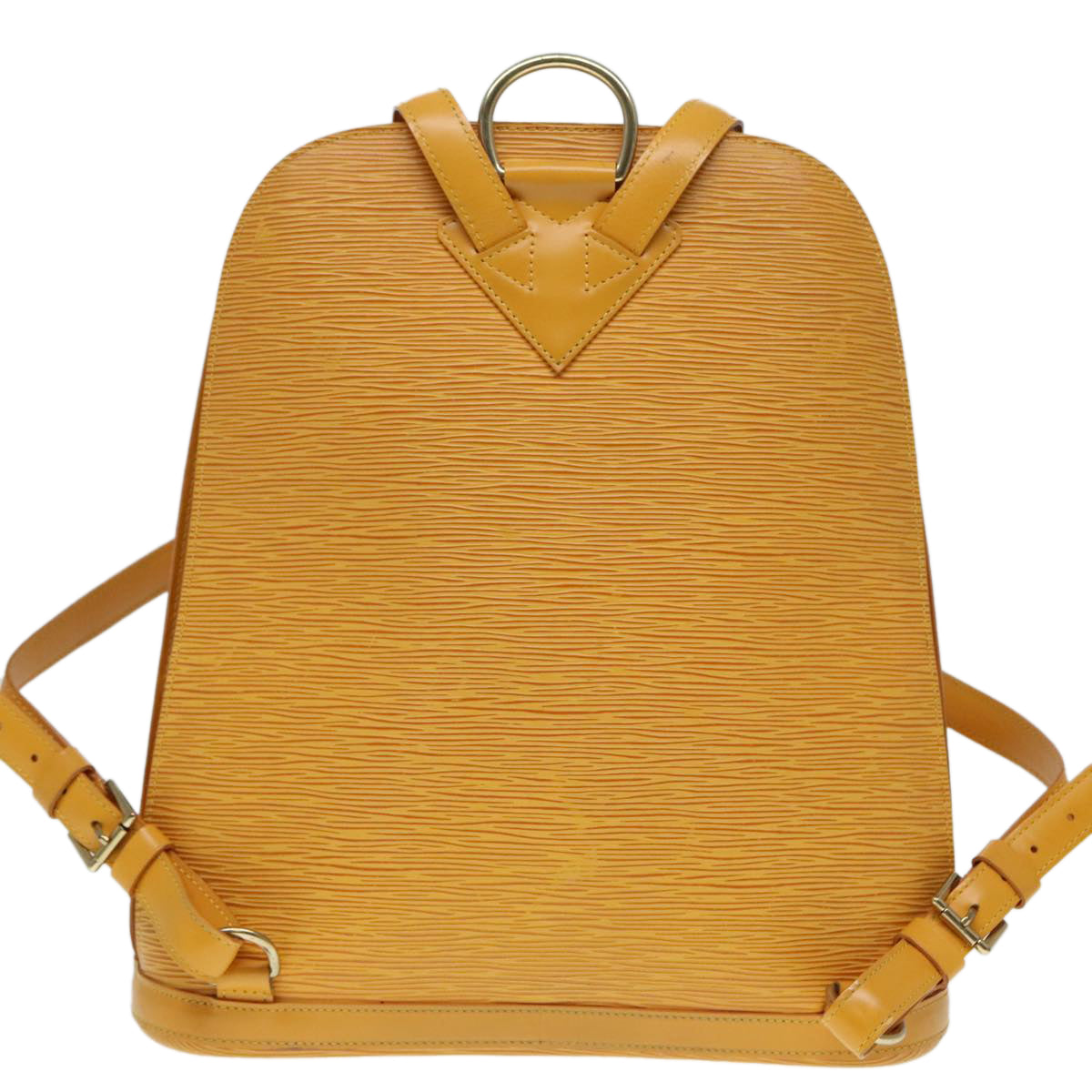 Louis Vuitton Gobelins Yellow Leather Backpack Bag