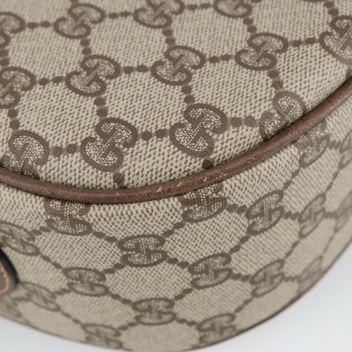 Gucci Ophidia Beige Canvas Shoulder Bag