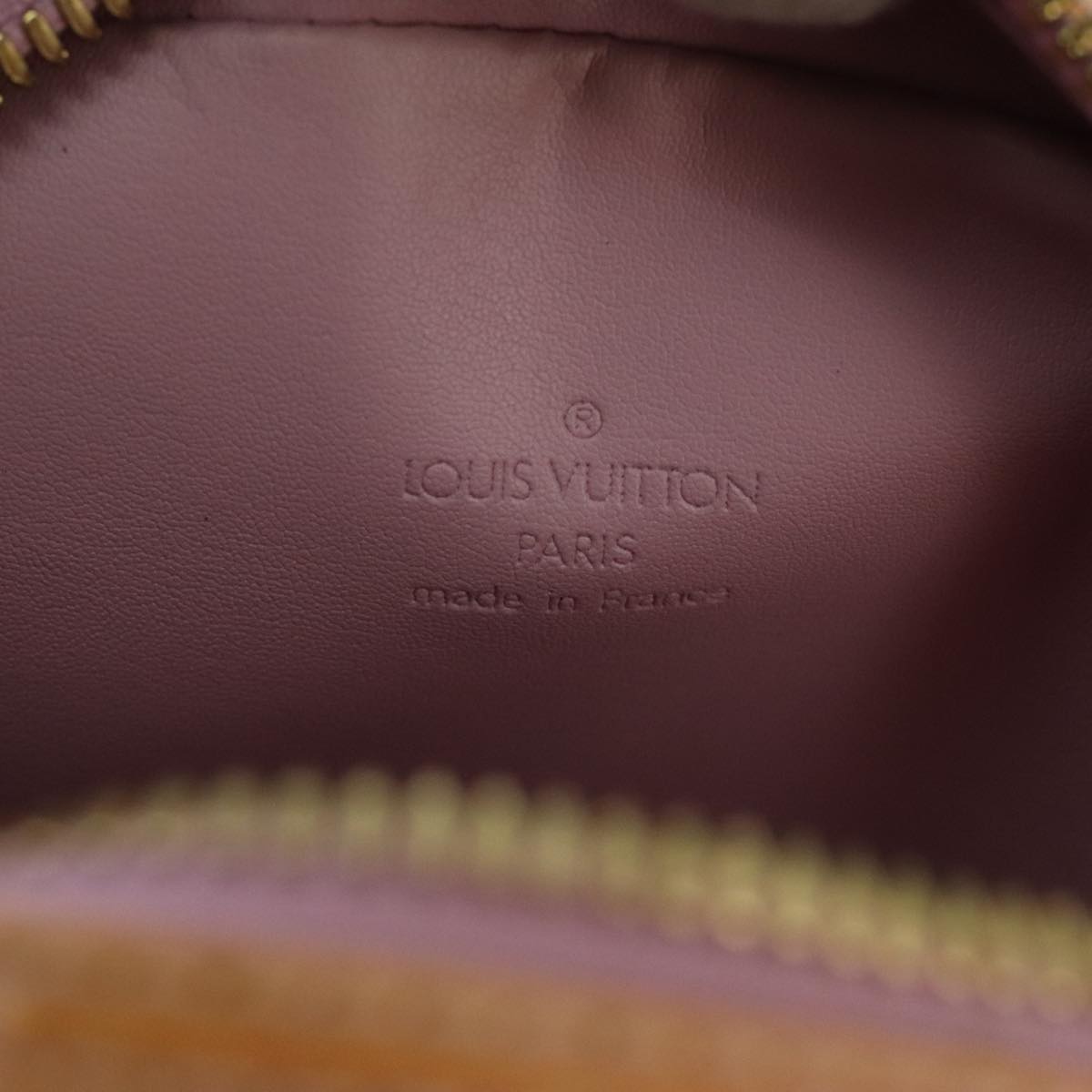 Louis Vuitton Wooster Camel Patent Leather Shoulder Bag