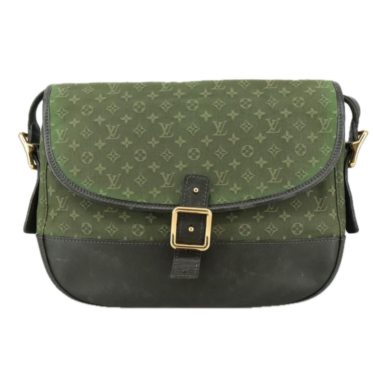 Louis Vuitton Marjorie Khaki Canvas Shoulder Bag