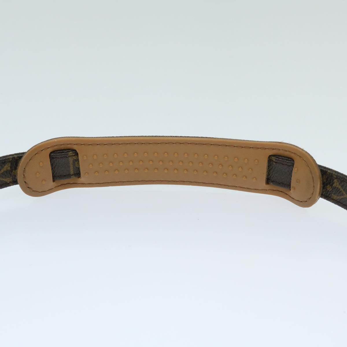Louis Vuitton Shoulder Strap Brown Canvas Bag Jewelry