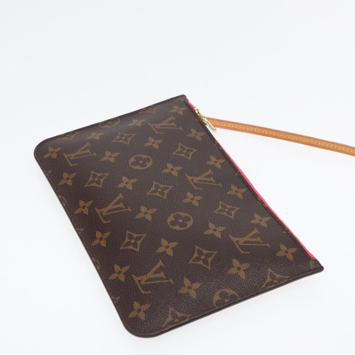 Louis Vuitton Neverfull Mm Brown Canvas Tote Bag