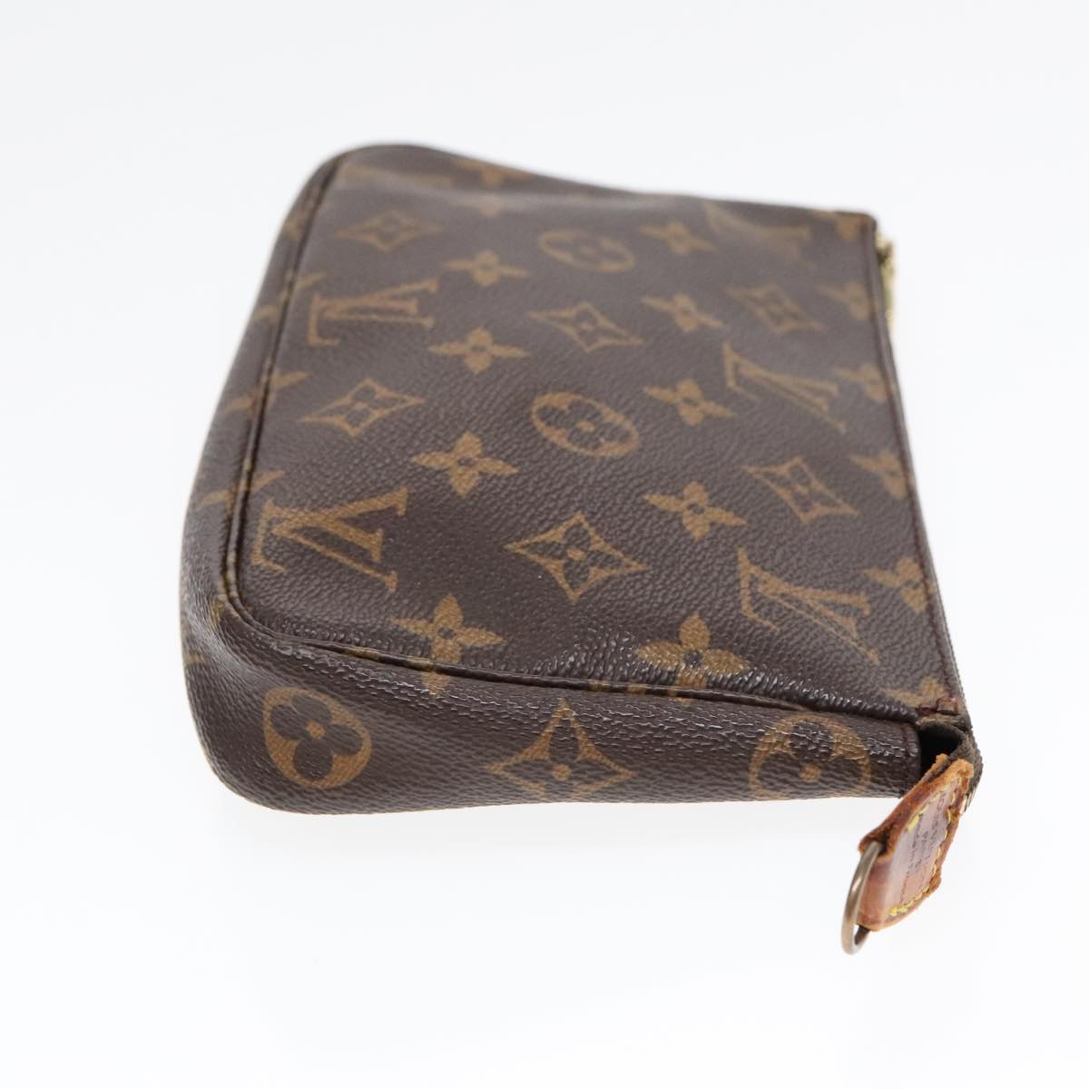 Louis Vuitton Pochette Accessoire Brown Canvas Clutch Bag