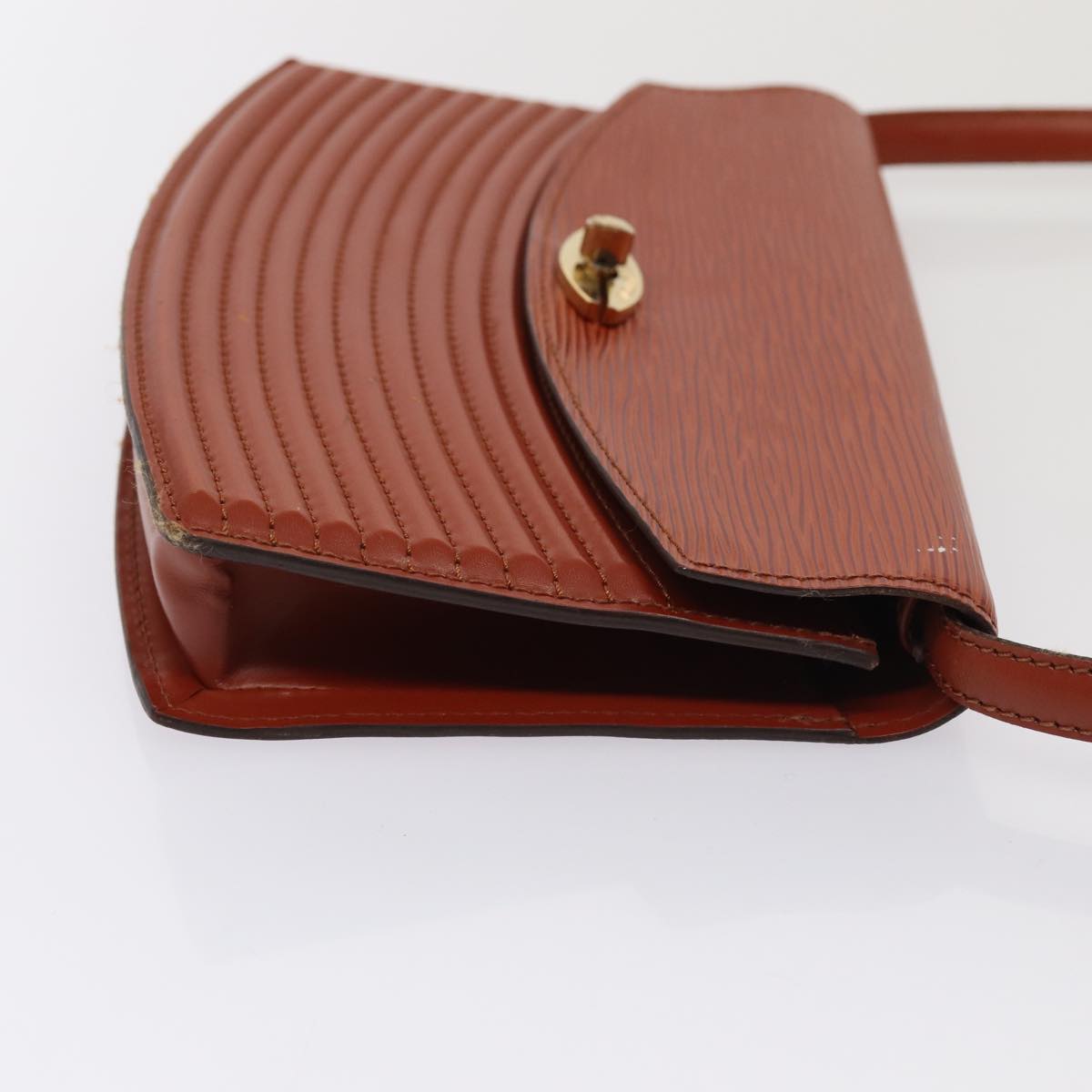 Louis Vuitton Presbourg Brown Leather Shoulder Bag