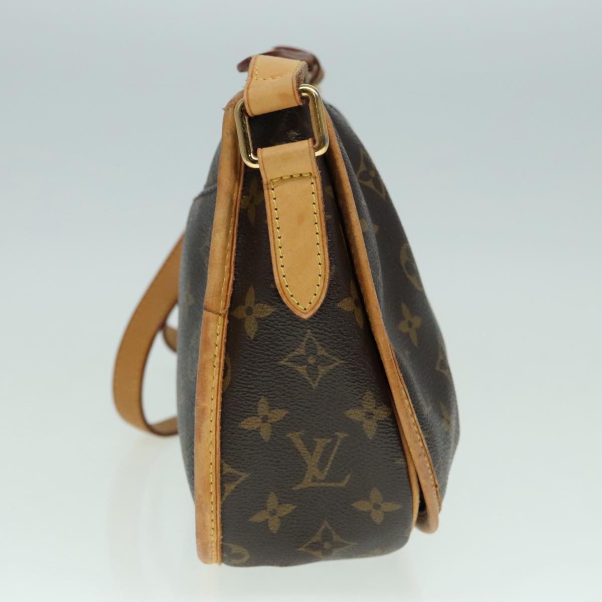 Louis Vuitton Menilmontant Brown Canvas Shoulder Bag