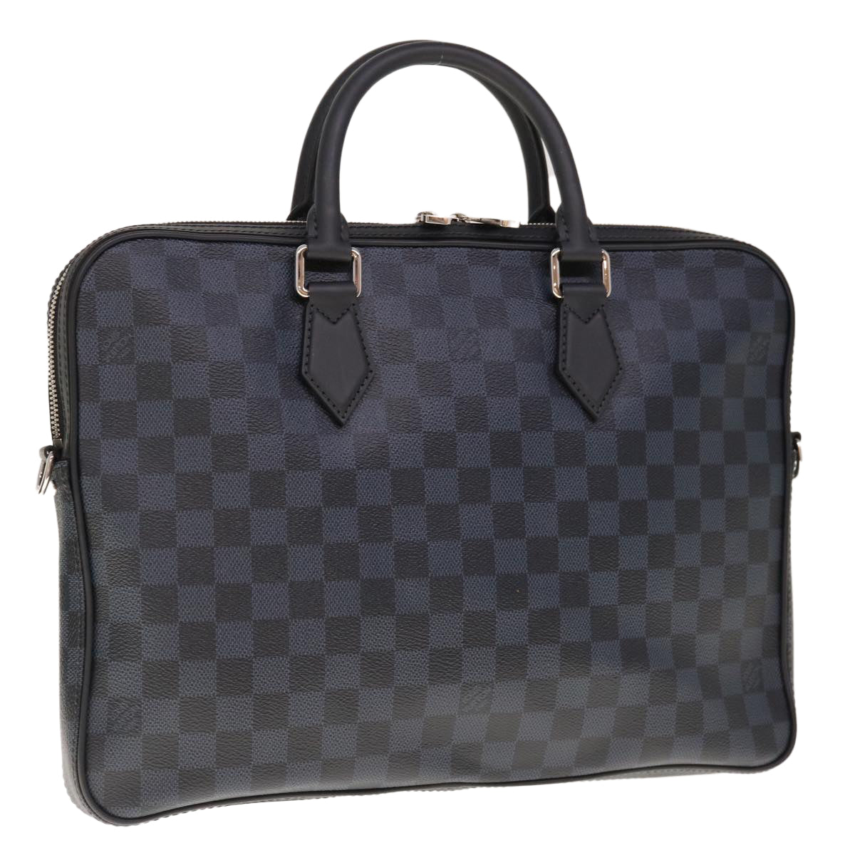 Louis Vuitton Dandy Grey Canvas Handbag