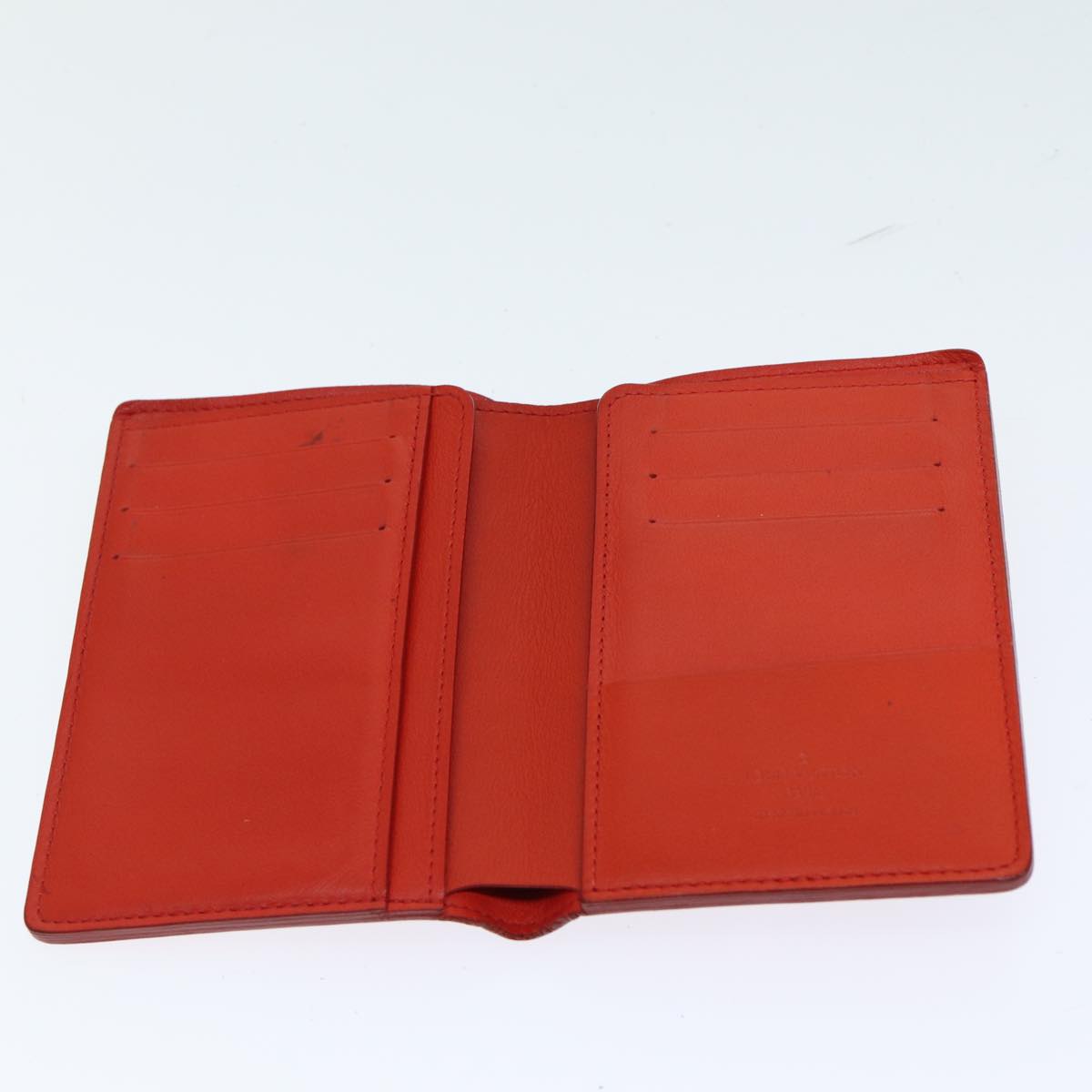 Louis Vuitton James Red Leather Wallet