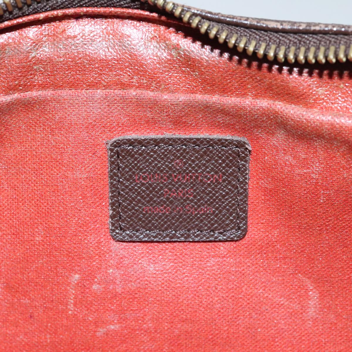 Louis Vuitton Trousse Toilette 28 Brown Canvas Clutch Bag