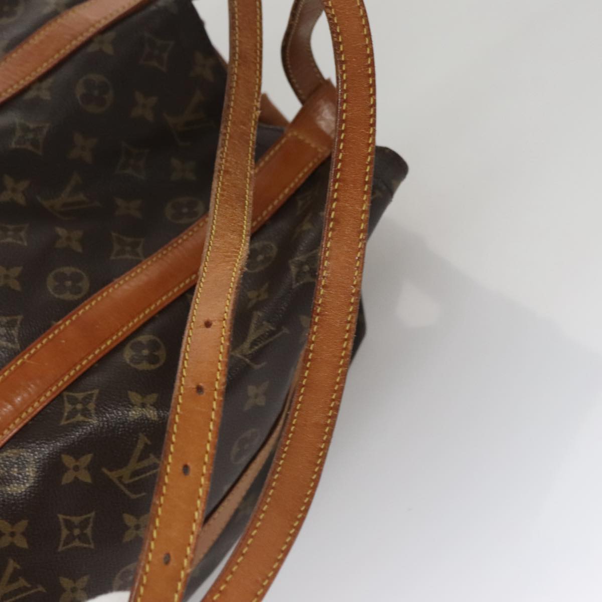 Louis Vuitton Randonnée Brown Canvas Shoulder Bag